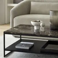 Stone Coffee Table Dark Emperador